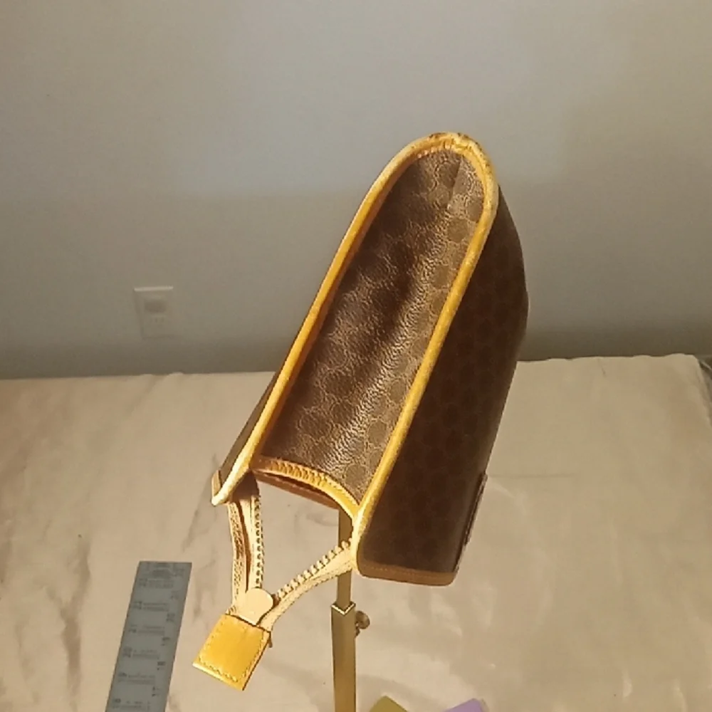 Celine Brown and Tan Pouch